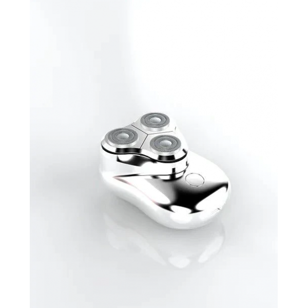 Cosano AVIGATOR 三刀頭便携電動鬚刨 CS-PES003 (銀色) - IPX7防水、智能浮動刀頭